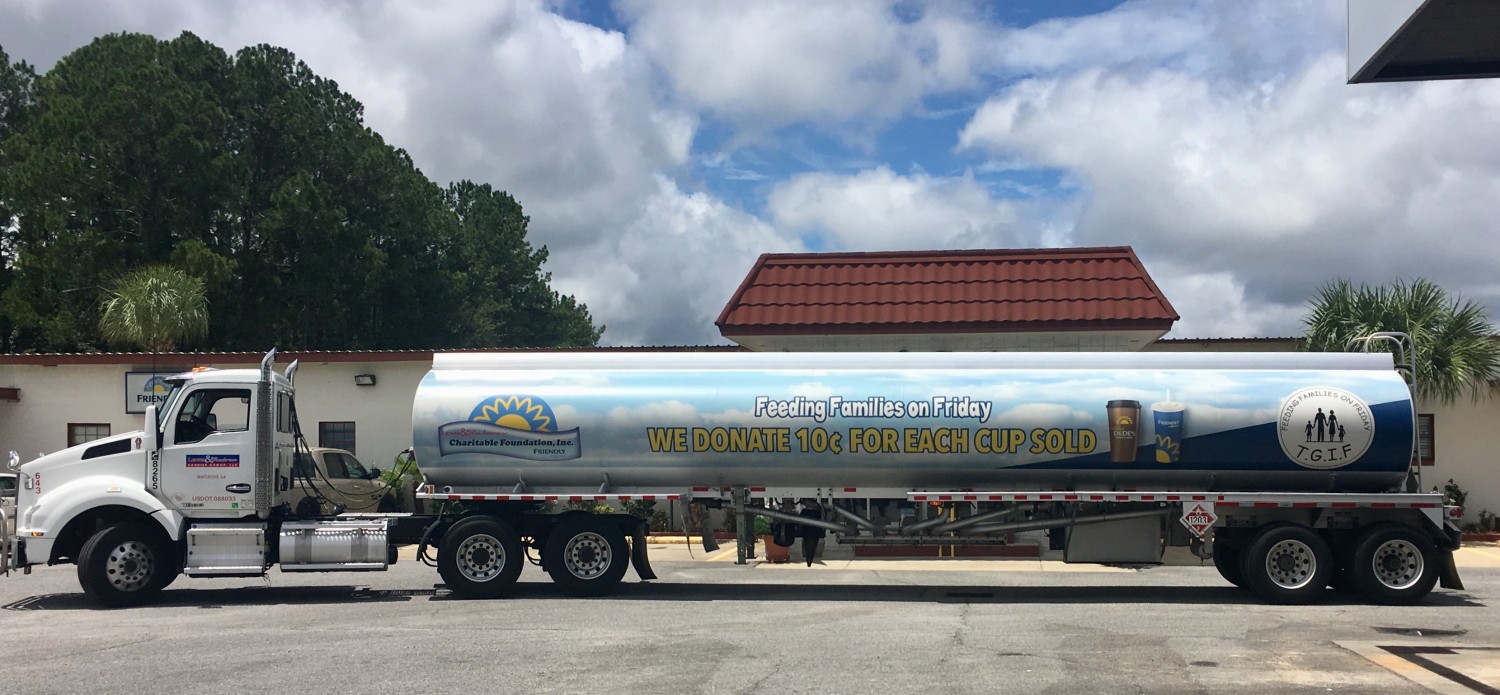 Visit Friendly Express… Buy A Drink… Support a Great Cause!