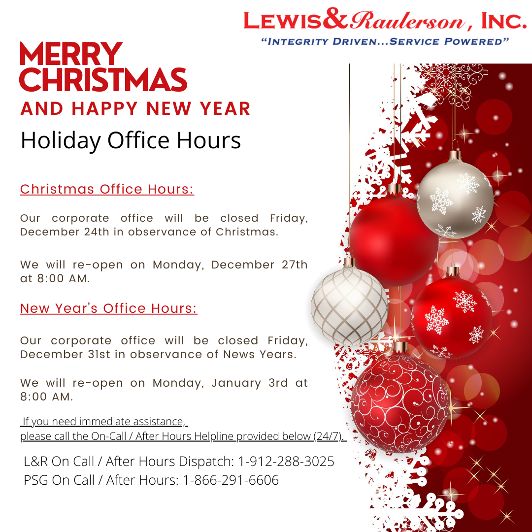 Holiday Office Hours