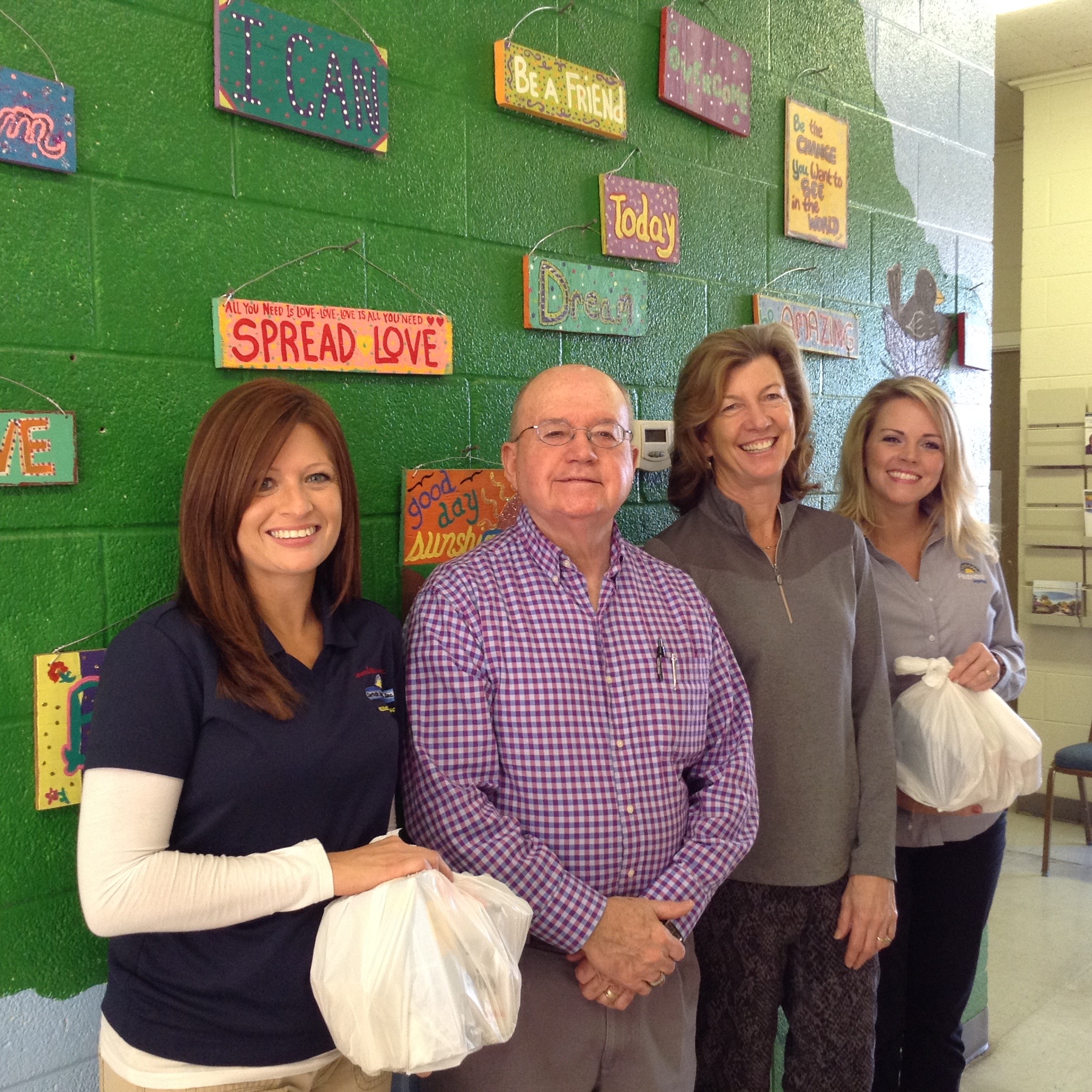 Friendly Express/Lewis & Raulerson are strident supporters of the FaithWorks’ mission through “Feeding Families on Fridays” program