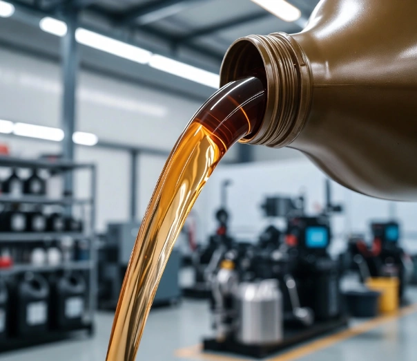 Dispensing Engine Oil